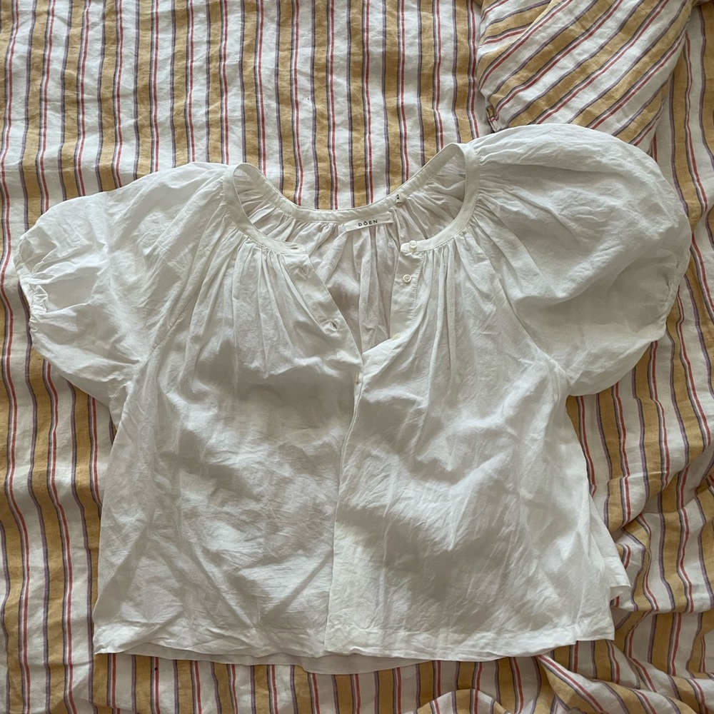 Doen June Top in White
